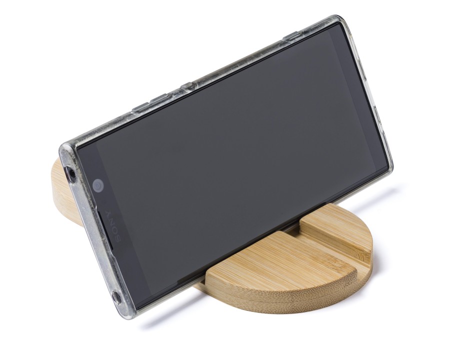 Porta cellulare e tablet in bambù Eamon FullGadgets.com