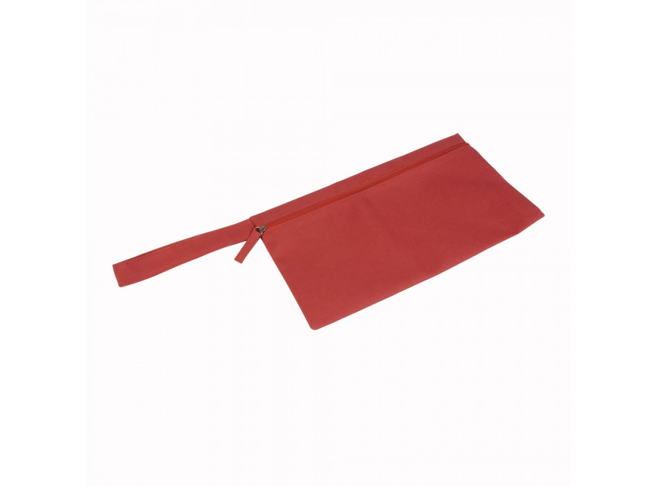 Porta documenti in poliestere con chiusura zip e pratica maniglia FullGadgets.com