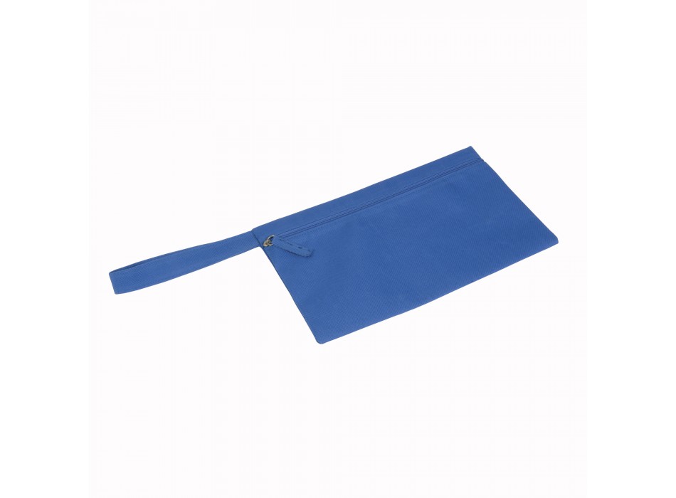 Porta documenti in poliestere con chiusura zip e pratica maniglia FullGadgets.com