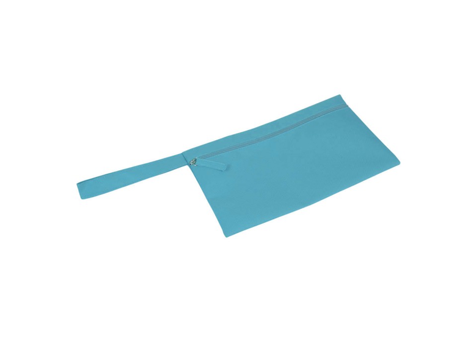 Porta documenti in poliestere con chiusura zip e pratica maniglia FullGadgets.com