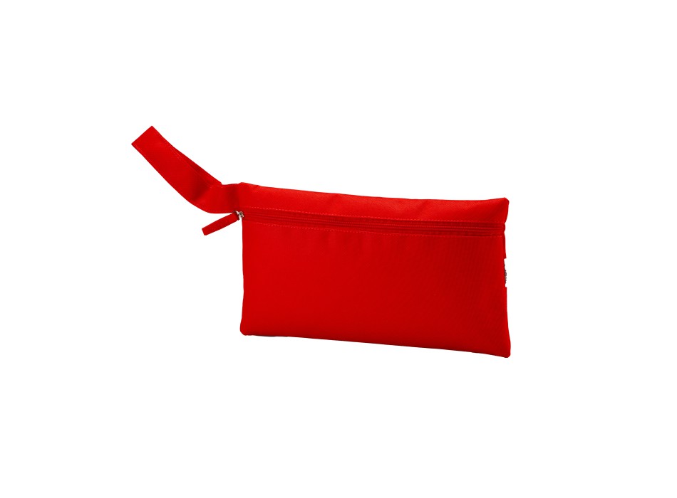 Porta documenti in poliestere riciclato R-PET con chiusura con zip e pratica maniglia FullGadgets.com