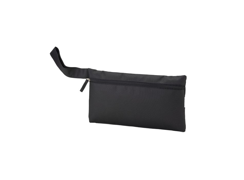 Porta documenti in poliestere riciclato R-PET con chiusura con zip e pratica maniglia FullGadgets.com