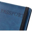 Porta passaporto ed etichetta bagagli in PU riciclato Zani FullGadgets.com