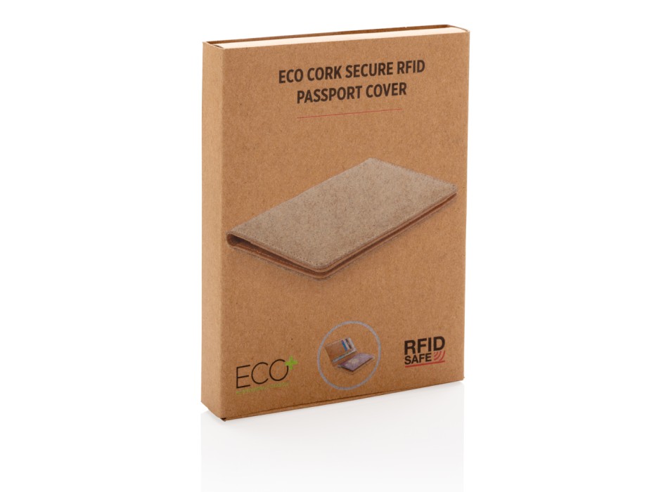 Porta passaporto RFID in sughero FullGadgets.com
