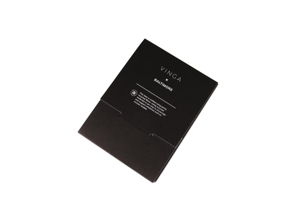 Porta passaporto RFID VINGA Baltimore in rPET RCS FullGadgets.com