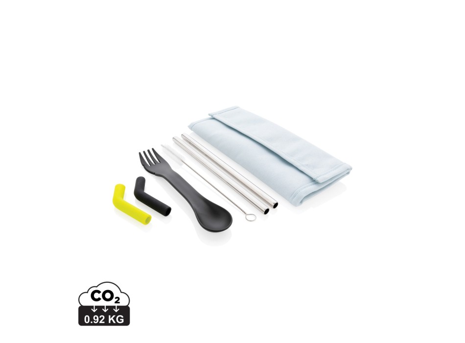 Porta posate e cannucce 2 pezzi Tierra FullGadgets.com