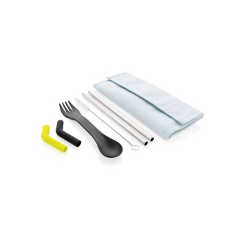 Porta posate e cannucce 2 pezzi Tierra FullGadgets.com