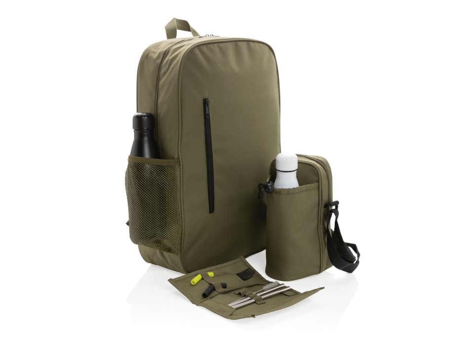 Porta posate e cannucce 2 pezzi Tierra FullGadgets.com