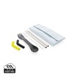 Porta posate e cannucce 2 pezzi Tierra FullGadgets.com