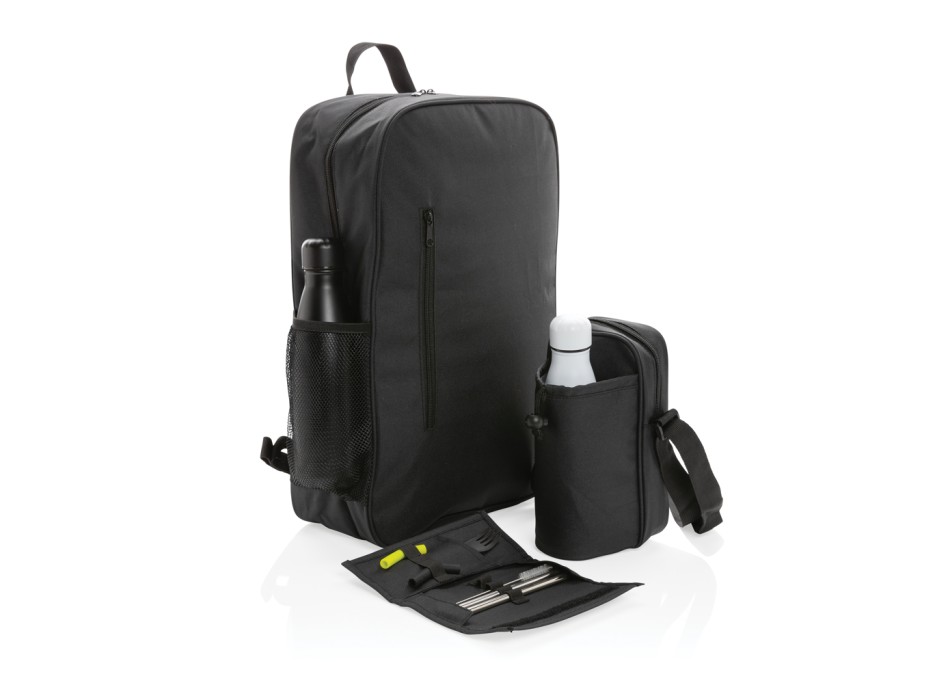 Porta posate e cannucce 2 pezzi Tierra FullGadgets.com