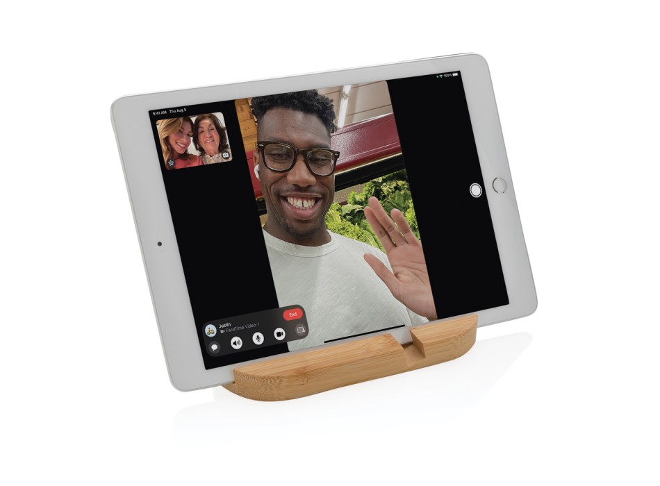 Porta tablet e smartphone in bambù FullGadgets.com