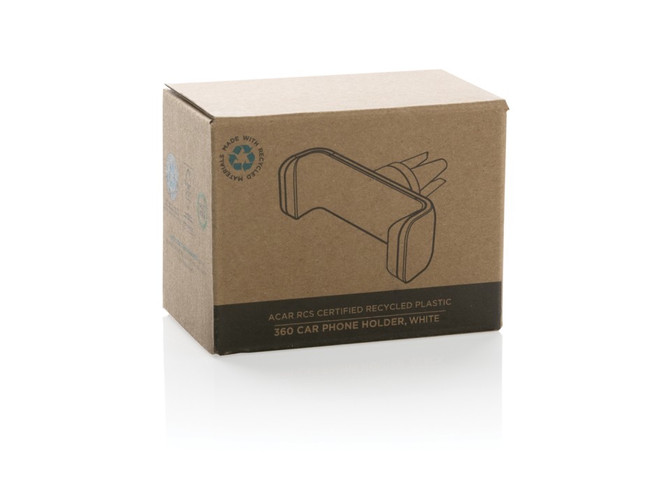 Porta telefono da auto 360 Acar in plastica riciclata RCS FullGadgets.com