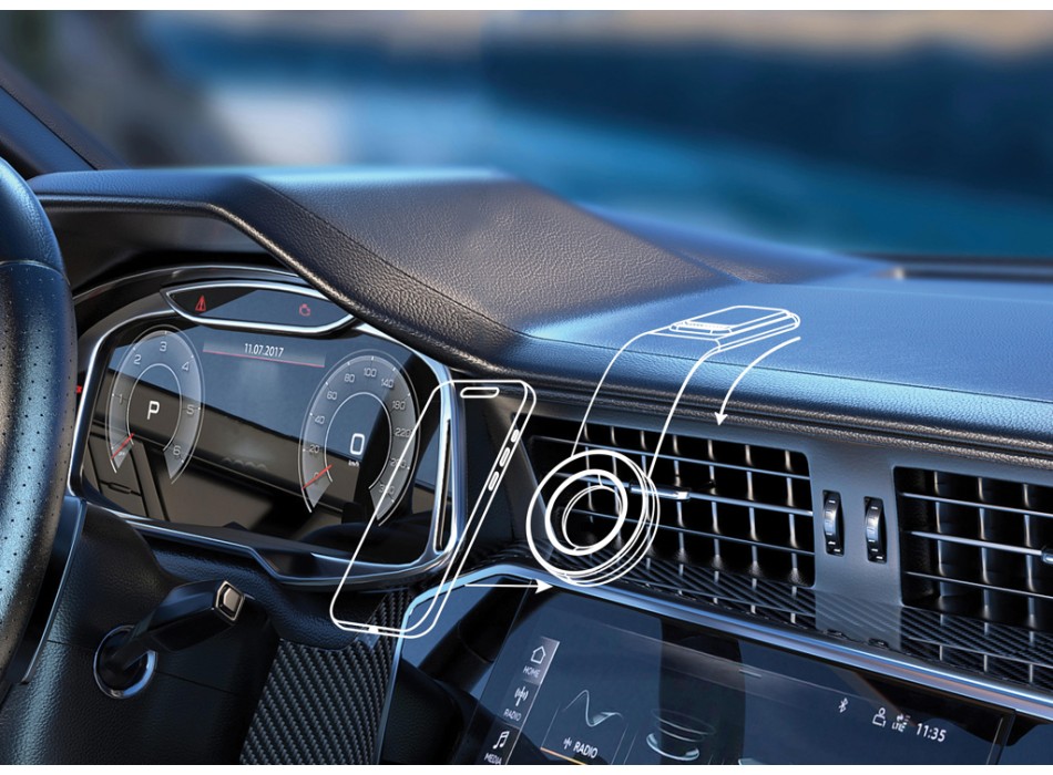 Porta telefono magnetico universale DriveGrip in rPlastica FullGadgets.com