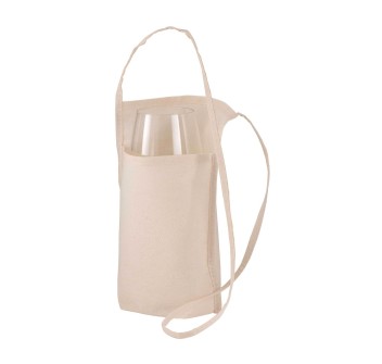 Portabicchiere da degustazione da collo in cotone con tracolla 90 cm FullGadgets.com