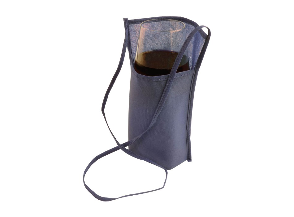 Portabicchiere da degustazione da collo in TNT con tracolla 90 cm FullGadgets.com