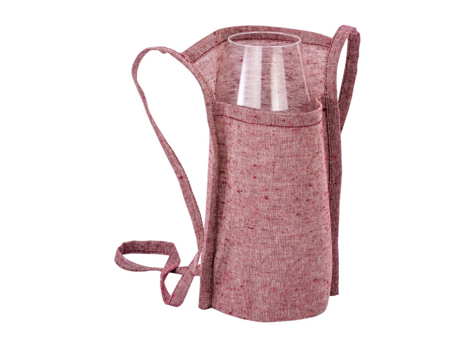 Portabicchiere da degustazione in cotone riciclato. FullGadgets.com