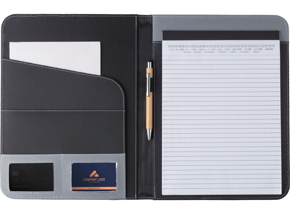 Portablocco formato +/- A4 in nylon 600 D Ivo FullGadgets.com