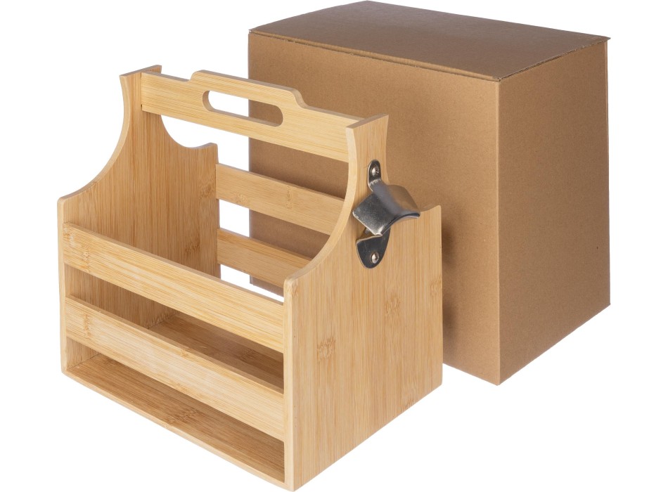 Portabottiglie in bambù Hans FullGadgets.com