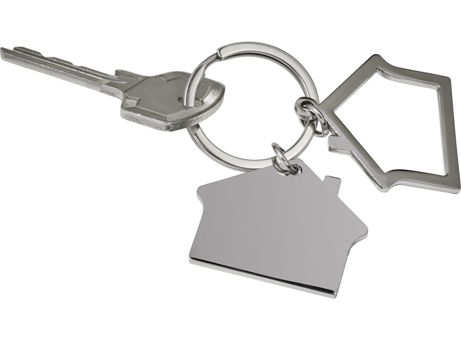 Portachiavi a forma di casa, in lega di zinco Amaro FullGadgets.com