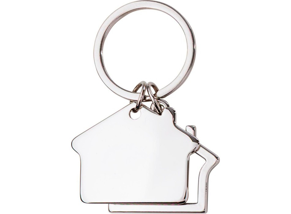 Portachiavi a forma di casa, in lega di zinco Amaro FullGadgets.com