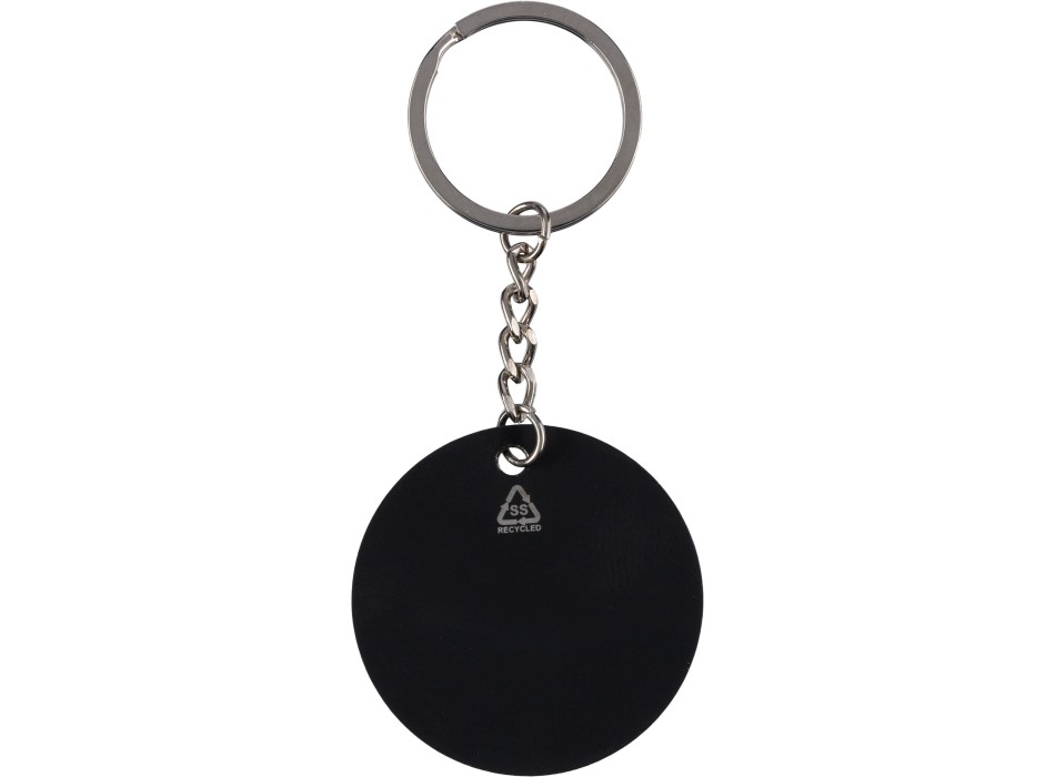 Portachiavi a forma pallone da calcio in acciaio inox riciclato Ciro FullGadgets.com