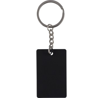 Portachiavi a forma rettangolare in acciaio inox riciclato Jax FullGadgets.com