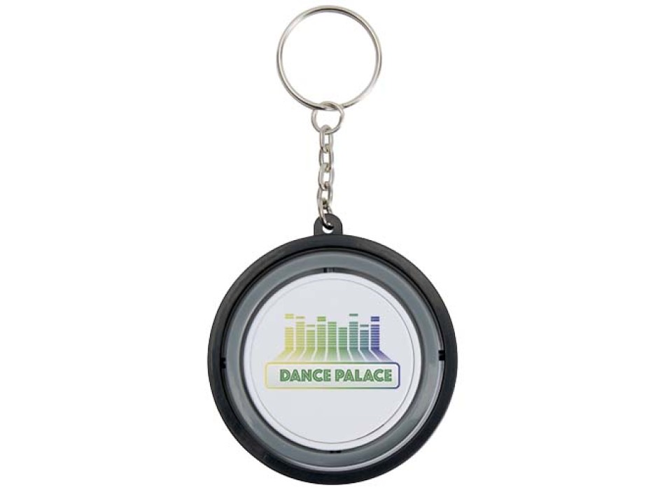 Portachiavi antistress con giroscopio in plastica riciclata Spinx FullGadgets.com