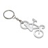 Portachiavi bicicletta in alluminio. Apribottiglie