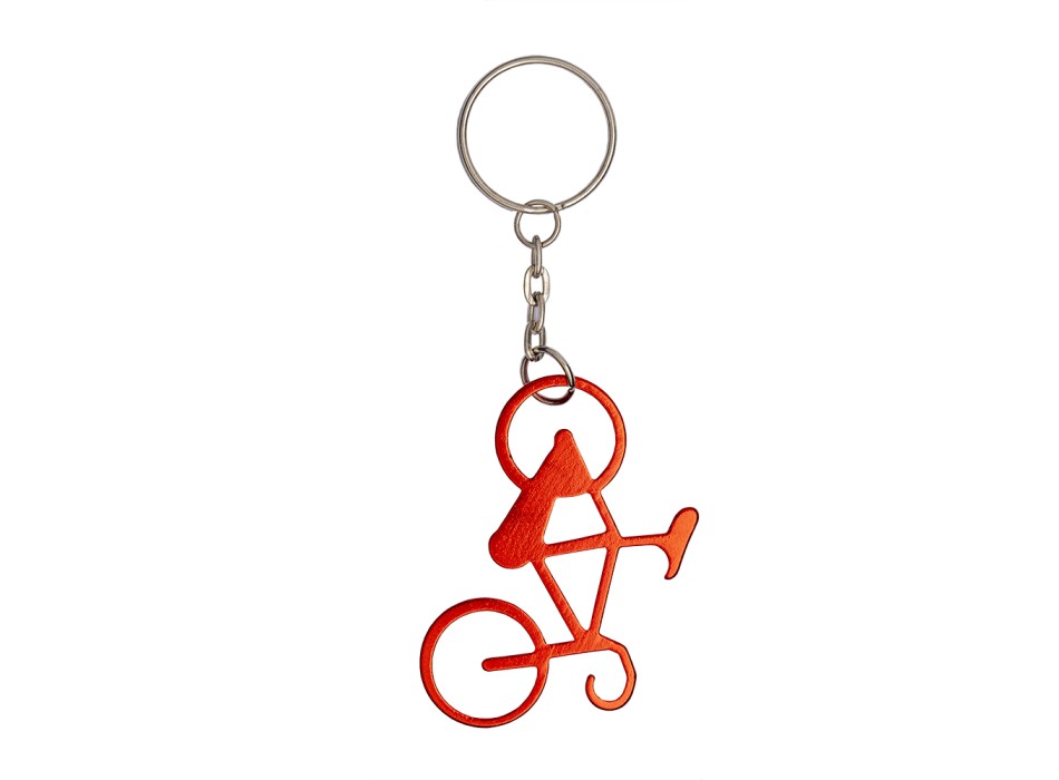 Portachiavi bicicletta in alluminio. Apribottiglie FullGadgets.com