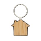 Portachiavi casa in lega di zinco RCS e bambù FullGadgets.com
