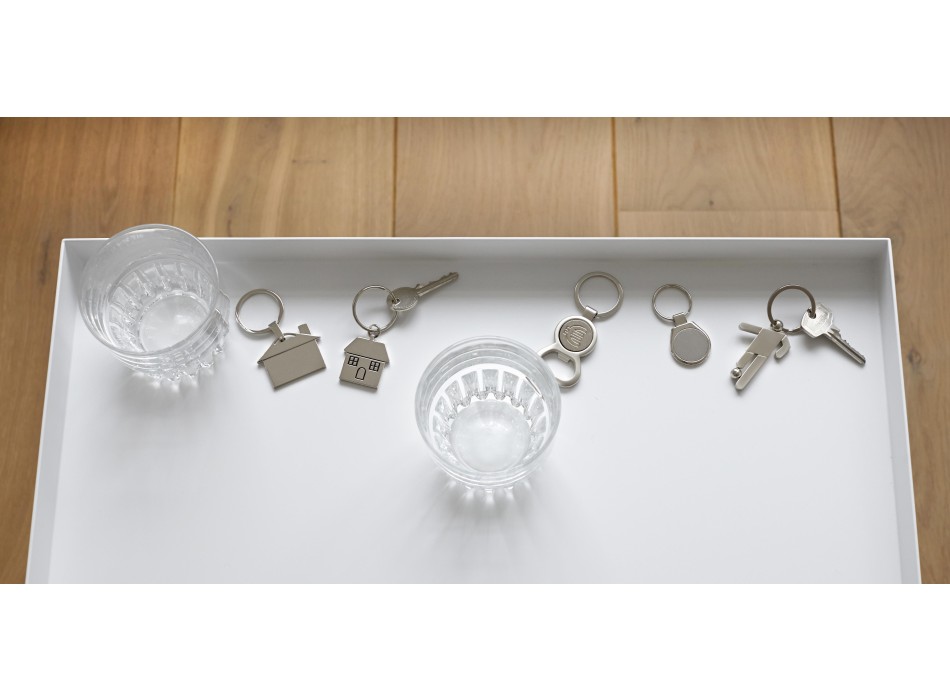 Portachiavi casa, in metallo Mika FullGadgets.com