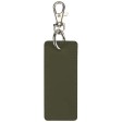Portachiavi con charm a forma rettangolare in materiale riciclato certificato GRS Resi Plus FullGadgets.com