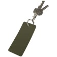 Portachiavi con charm a forma rettangolare in materiale riciclato certificato GRS Resi Plus FullGadgets.com
