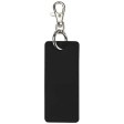 Portachiavi con charm a forma rettangolare in materiale riciclato certificato GRS Resi Plus FullGadgets.com
