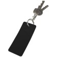 Portachiavi con charm a forma rettangolare in materiale riciclato certificato GRS Resi Plus FullGadgets.com