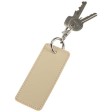 Portachiavi con charm a forma rettangolare in materiale riciclato certificato GRS Resi Plus FullGadgets.com