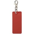 Portachiavi con charm a forma rettangolare in materiale riciclato certificato GRS Resi Plus FullGadgets.com