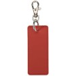 Portachiavi con charm a forma rettangolare in materiale riciclato certificato GRS Resi Plus FullGadgets.com
