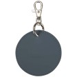 Portachiavi con charm a forma rotonda in materiale riciclato certificato GRS Resi Plus  FullGadgets.com