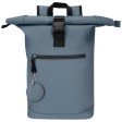 Portachiavi con charm a forma rotonda in materiale riciclato certificato GRS Resi Plus  FullGadgets.com