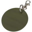 Portachiavi con charm a forma rotonda in materiale riciclato certificato GRS Resi Plus  FullGadgets.com
