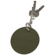 Portachiavi con charm a forma rotonda in materiale riciclato certificato GRS Resi Plus  FullGadgets.com