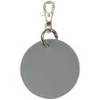 Portachiavi con charm a forma rotonda in materiale riciclato certificato GRS Resi Plus  FullGadgets.com
