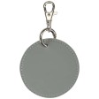 Portachiavi con charm a forma rotonda in materiale riciclato certificato GRS Resi Plus  FullGadgets.com