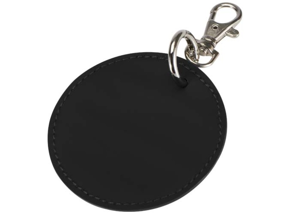 Portachiavi con charm a forma rotonda in materiale riciclato certificato GRS Resi Plus  FullGadgets.com