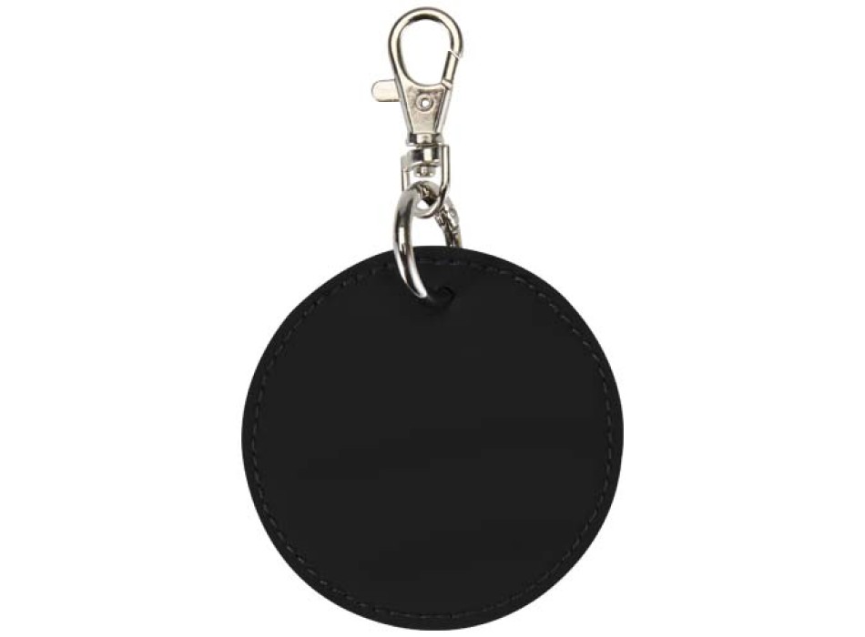Portachiavi con charm a forma rotonda in materiale riciclato certificato GRS Resi Plus  FullGadgets.com
