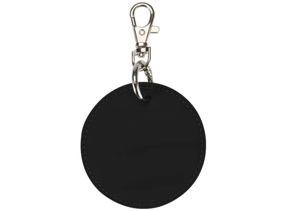 Portachiavi con charm a forma rotonda in materiale riciclato certificato GRS Resi Plus  FullGadgets.com