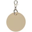Portachiavi con charm a forma rotonda in materiale riciclato certificato GRS Resi Plus  FullGadgets.com