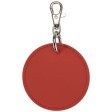 Portachiavi con charm a forma rotonda in materiale riciclato certificato GRS Resi Plus  FullGadgets.com