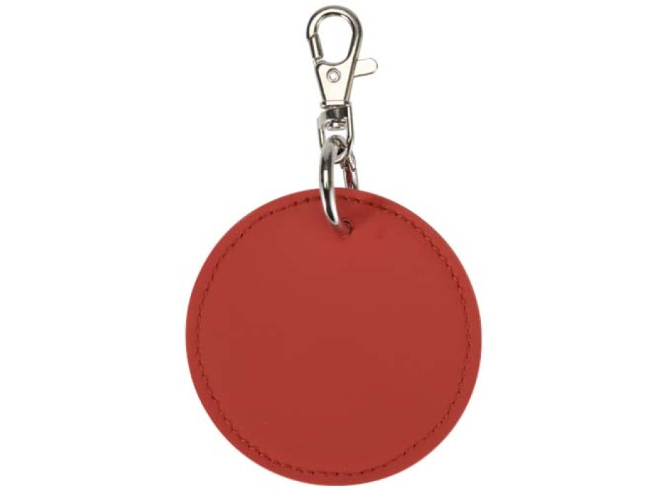 Portachiavi con charm a forma rotonda in materiale riciclato certificato GRS Resi Plus  FullGadgets.com